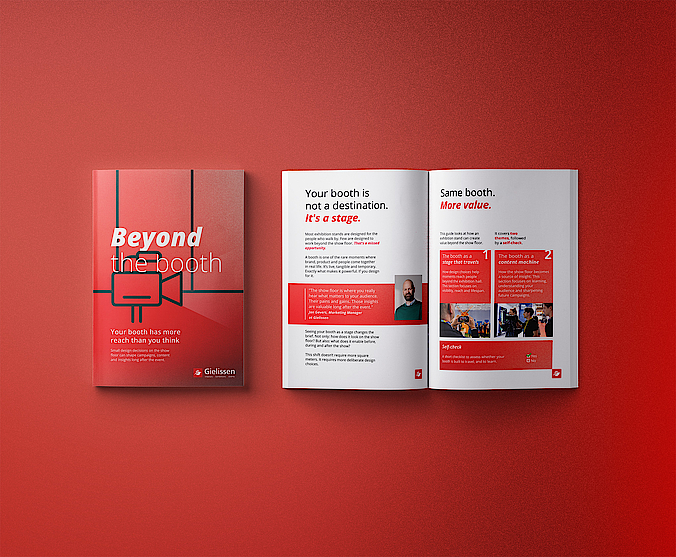 Your booth as a stage